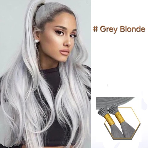 Microring extensions - #Grey Blonde