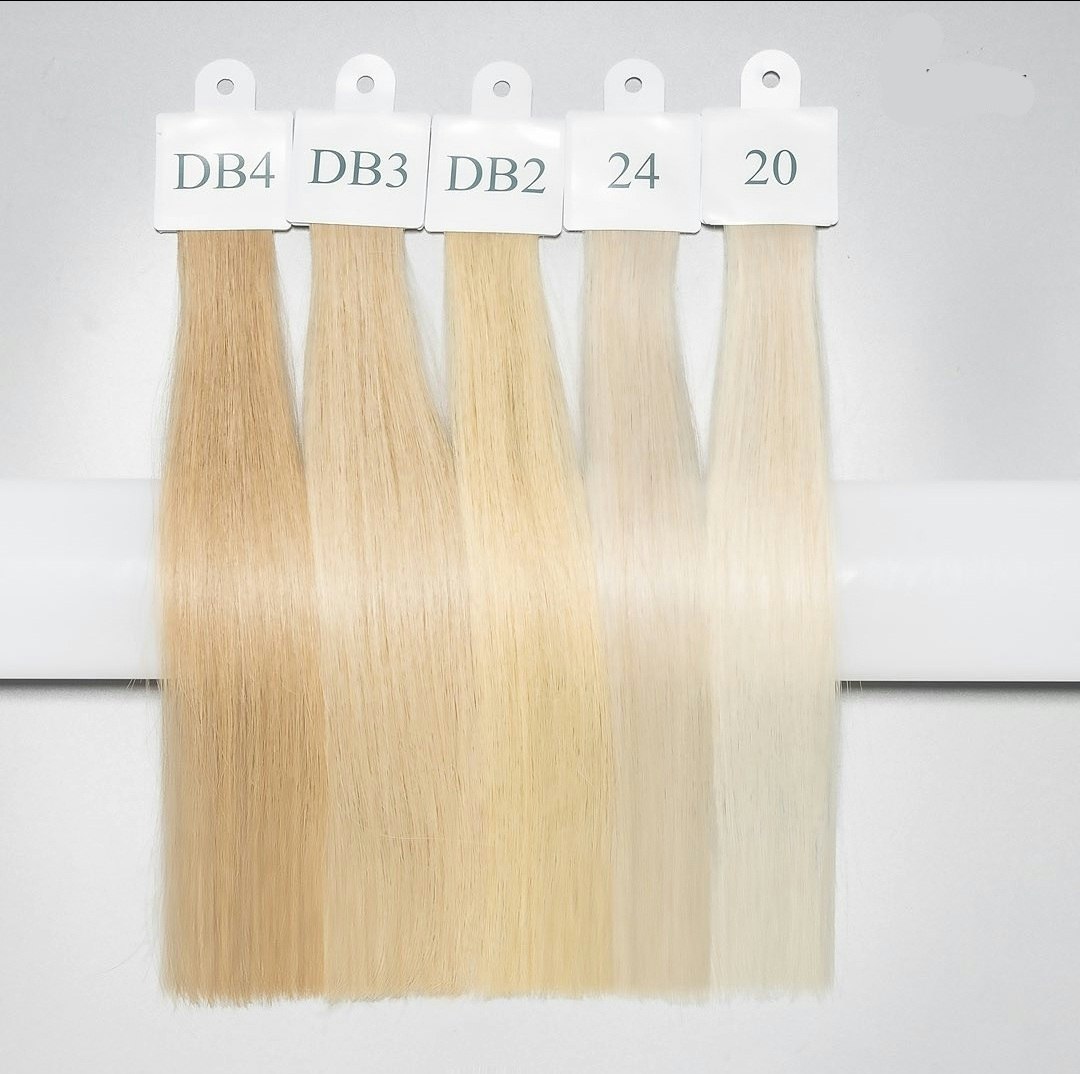 Invisible Tape in Extensions - #DB2 Bleach Blonde