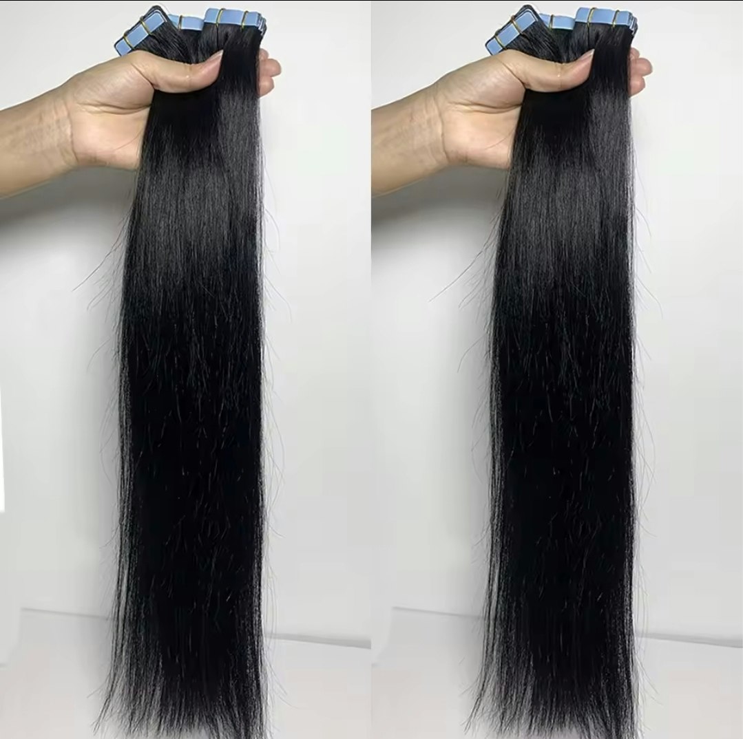 Invisible Tape in Extensions - #1B Midnight Brown