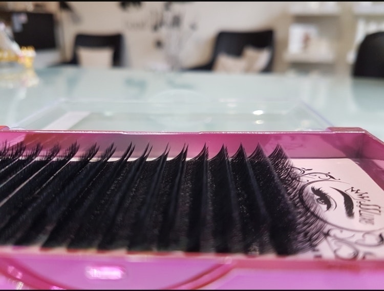 SS Luxe Double curl and length Faux Mink Fit for volume Eyelash Extension