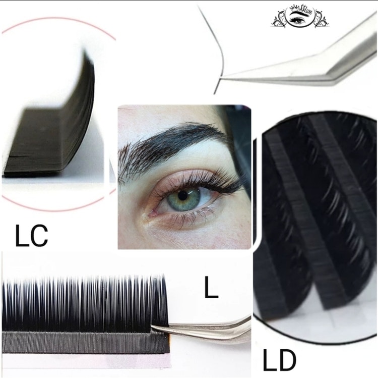 SS Luxe Fransar L böj Premium Silk lashes 0.10 L mix 8-14