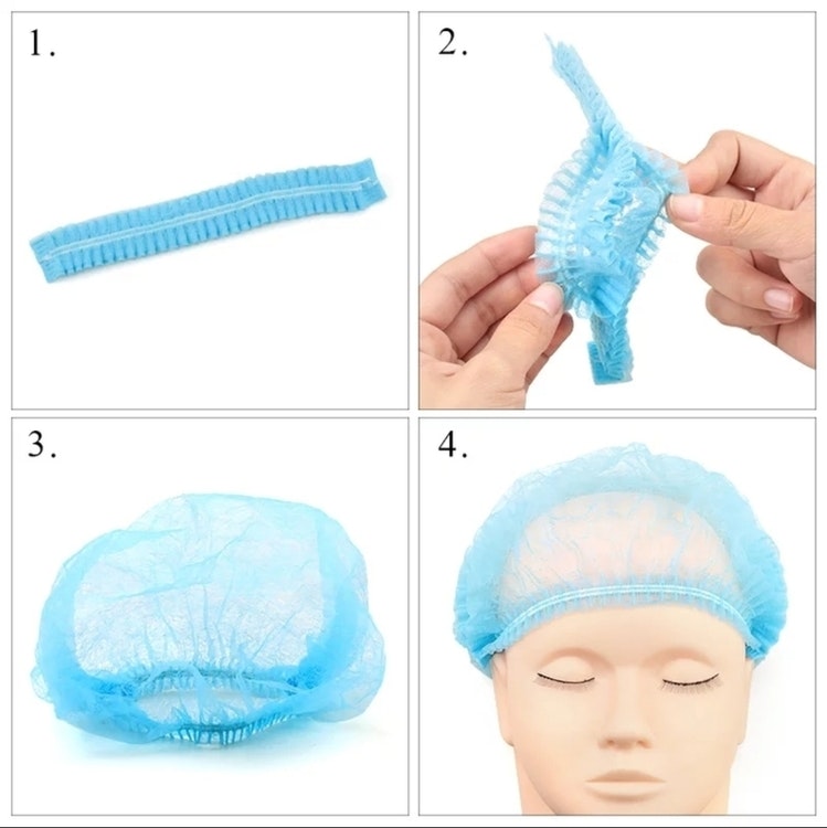 Hårnät Disposable Hair Cap 50pcs
