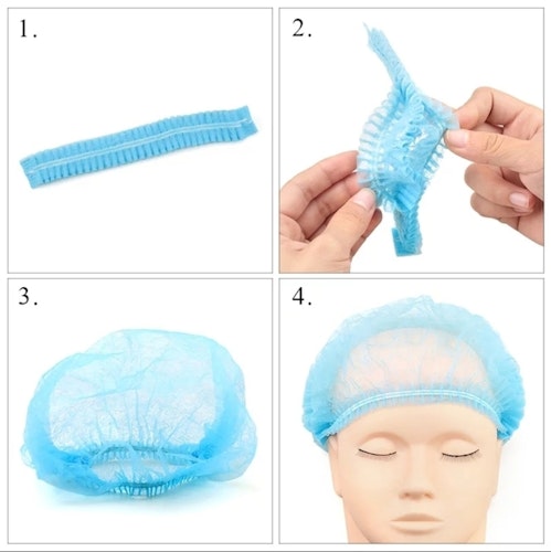 Hårnät Disposable Hair Cap 50pcs