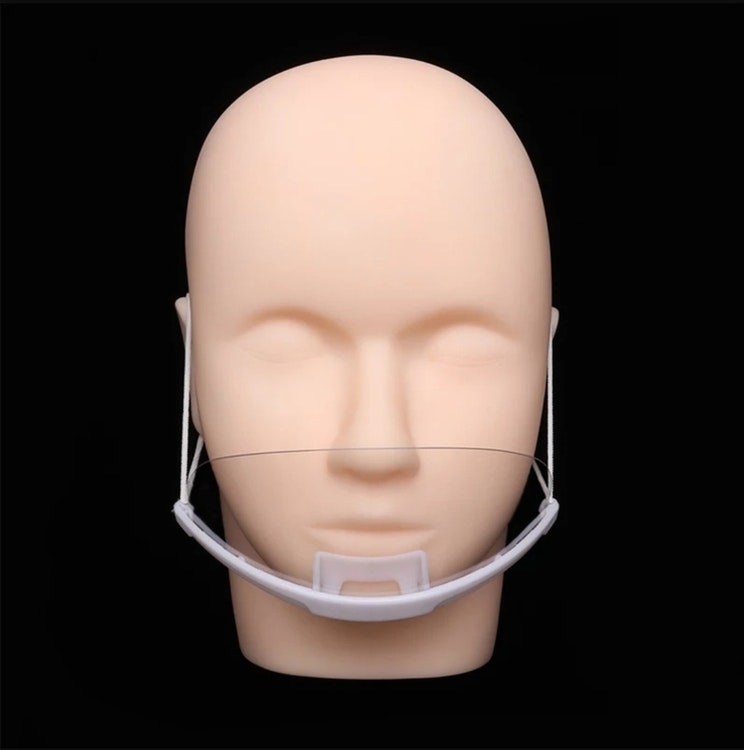 1/2/5 Pcs/Set Transparent Mask Plastic