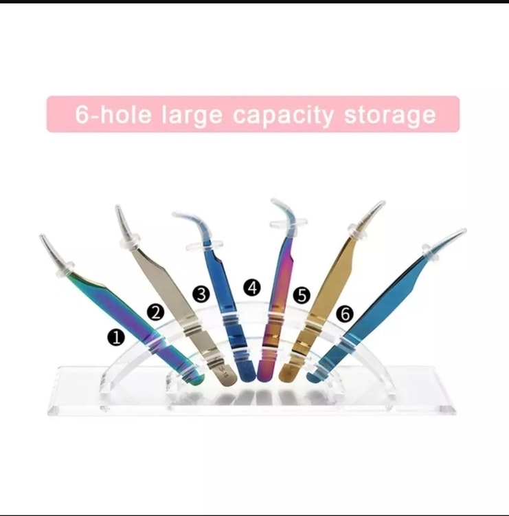 Tweezers Storage display stand Holder Eyelash Extension