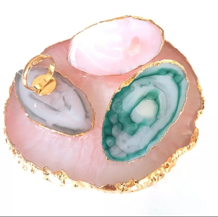 Glue Rings Individual False Eyelash Glue Holder
