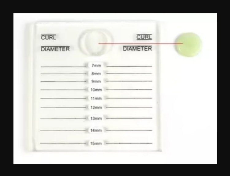 Clear Acrylic Pad Eyelash Extension Display