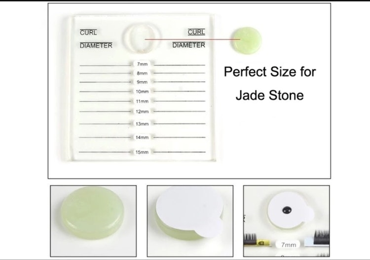 Clear Acrylic Pad Eyelash Extension Display