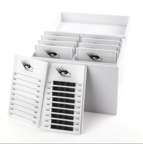 10 Layers Organizer Eyelash Extensions Storage Box False Eyelashes