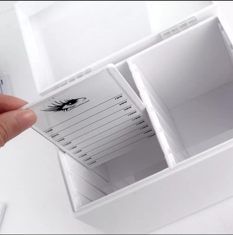 10 Layers Organizer Eyelash Extensions Storage Box False Eyelashes