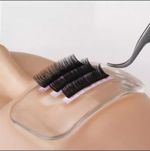 Forehead Sticker Silica Gel Flexible Silicone Pad for Eyelash Extension