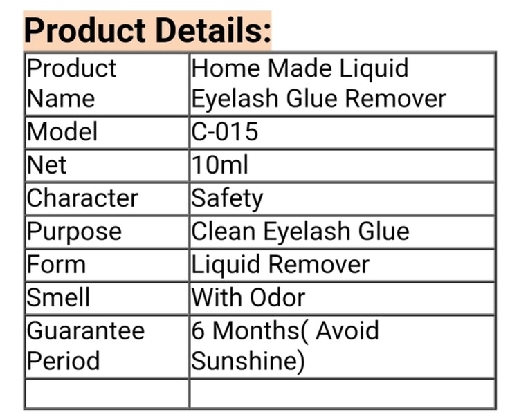 Debonder 10ml Liquid remover