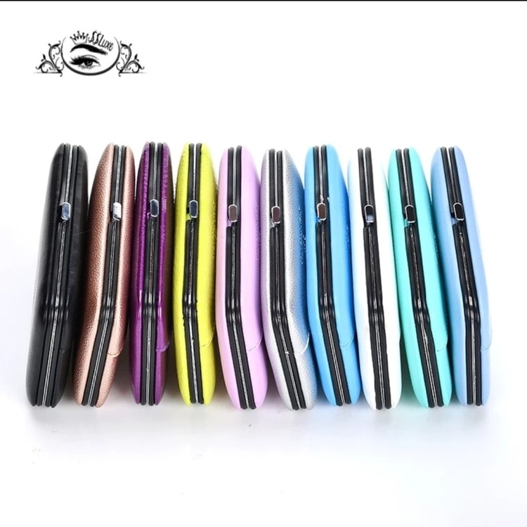 Pincettfodlar Case Tweezers Eyelash Extension storage case 7 pcs