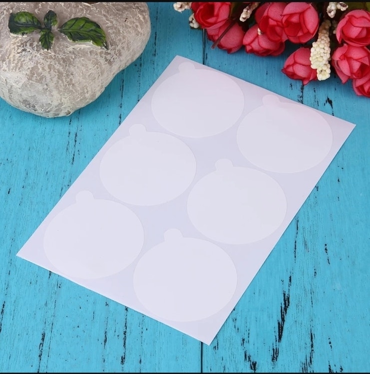 100 or 60 pcs Disposable eyelash glue holder pallet, glue pads