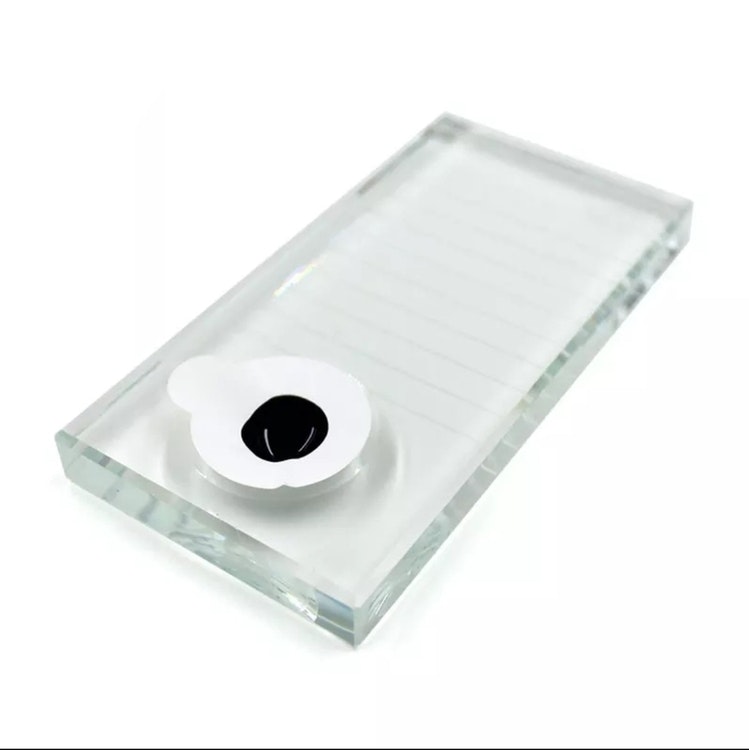 100 or 60 pcs Disposable eyelash glue holder pallet, glue pads