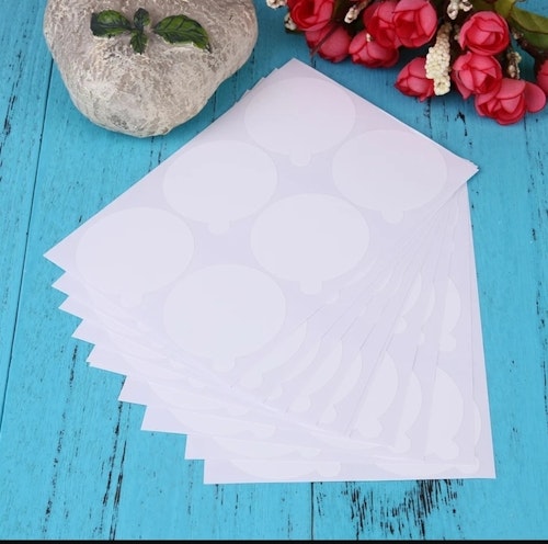 100 or 60 pcs Disposable eyelash glue holder pallet, glue pads