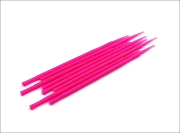 Micro Applicator, 100 pcs Eye lash extantion MicroBrush 100 pcs