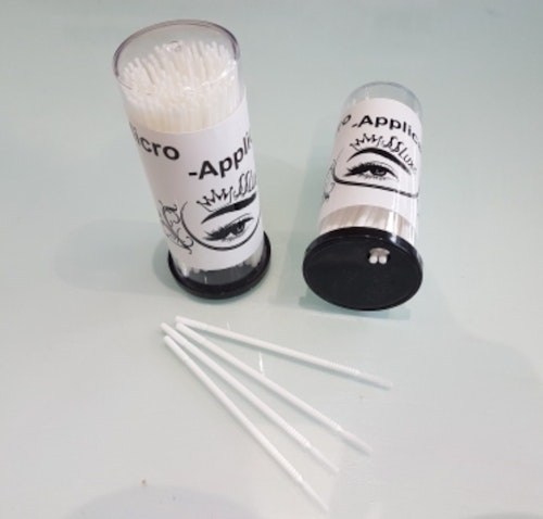 Micro Applicator 100pcs Long head disposable makeup eyelashes micro brush 100 pcs