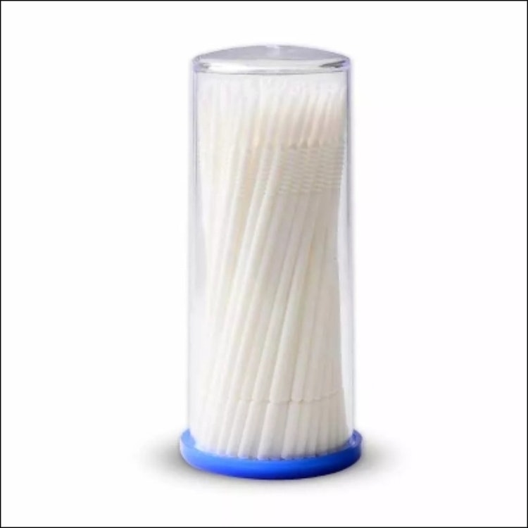 Micro Applicator 100pcs Long head disposable makeup eyelashes micro brush 100 pcs