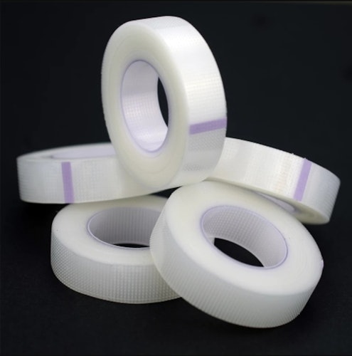Tunn tejp med Plastig Yta 1,2cm Transparent Medical PE adhesive Tape