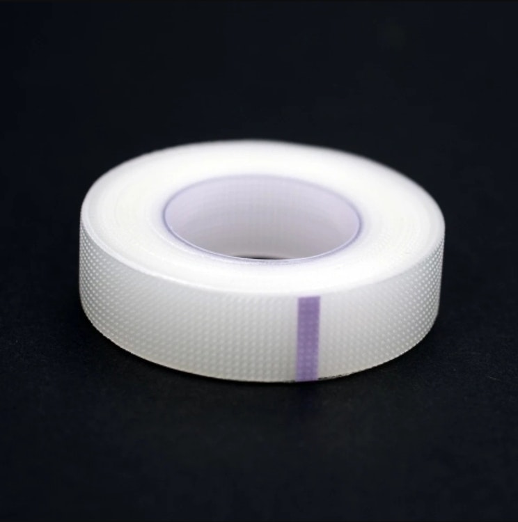 Tunn tejp med Plastig Yta 1,2cm Transparent Medical PE adhesive Tape