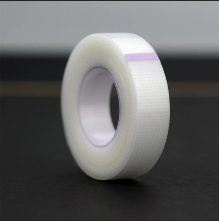Tunn tejp med Plastig Yta 1,2cm Transparent Medical PE adhesive Tape
