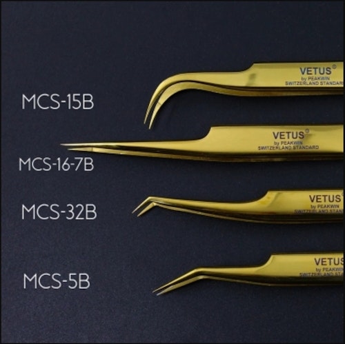 100% Original VETUS eyelash tweezer