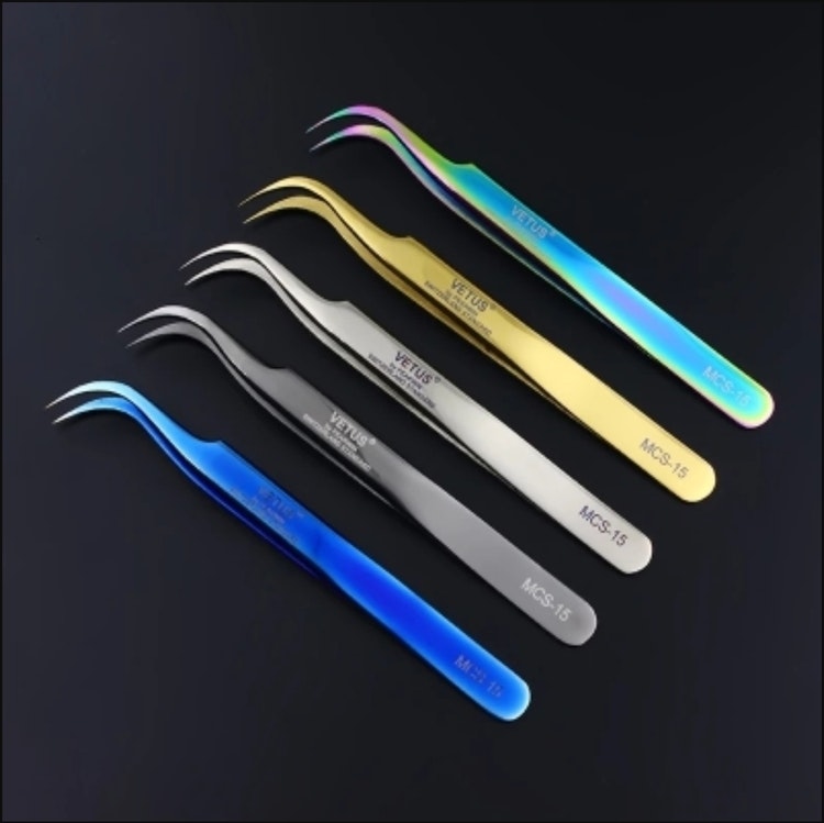 100% Original VETUS eyelash tweezer