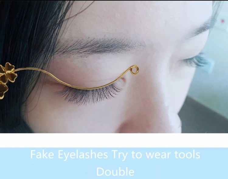 2pcs False Eyelash Style Display