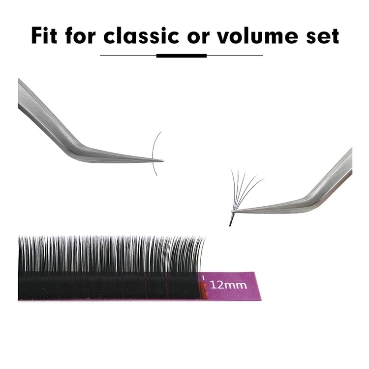 B böj SS Luxe fransar 0.15 Premium silk lashes B curl 0.15 8-15 mm