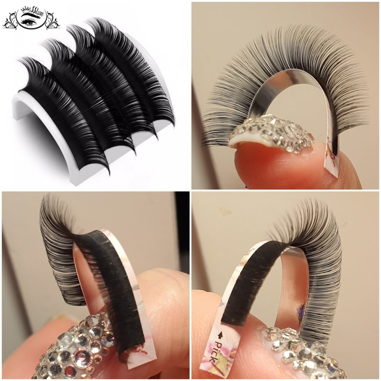 SS Luxe Fransar D böj 0.15 Premium silk lashes D curl 0.15