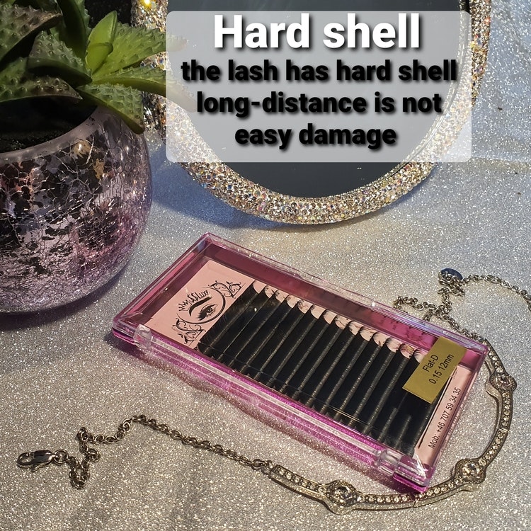 SS Luxe Fransar D böj 0.15 Premium silk lashes D curl 0.15