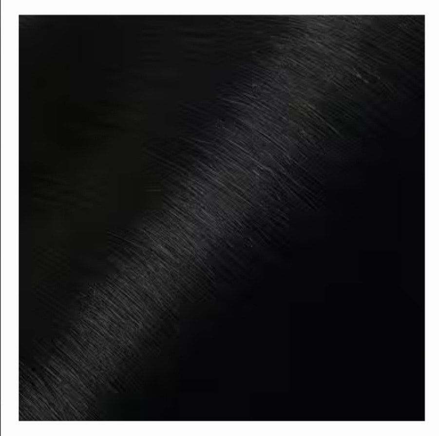 Keratin /Nail hair extensions  Flat-Tip #1N (Pure Midnight Black)