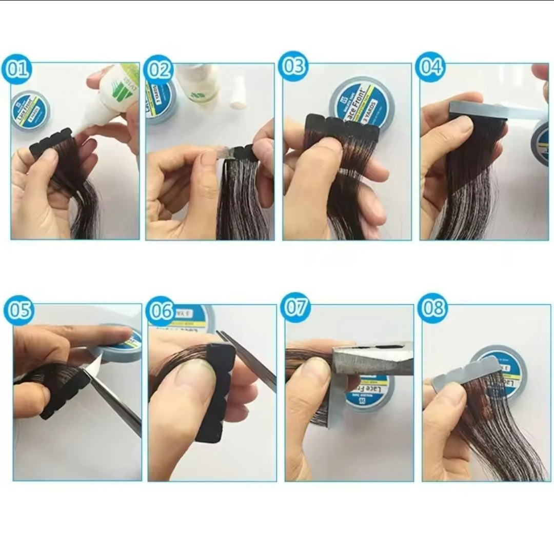 Lace Front - Refill tejp till löshår - Tejprulle 3 yards