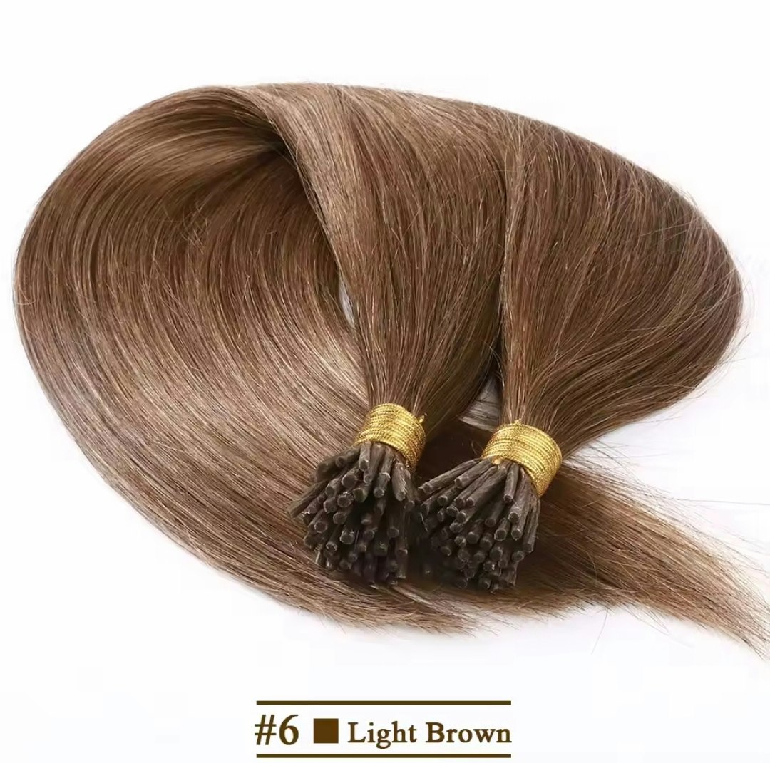 Microring extensions - # 6 Light Brown