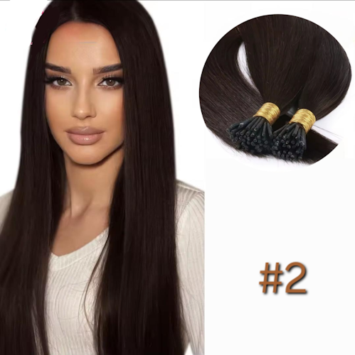 Microring extensions - # 2 Dark Brown
