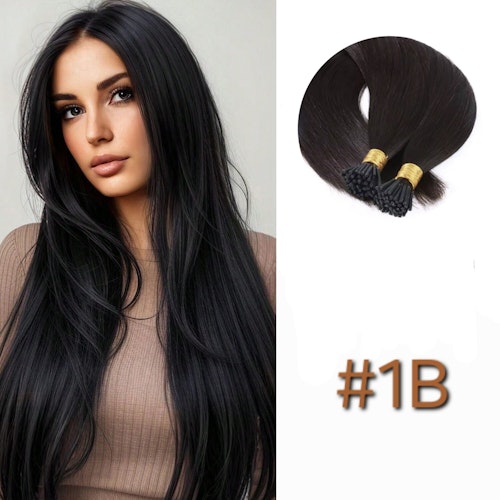 Microring extensions - # 1B Natural Black