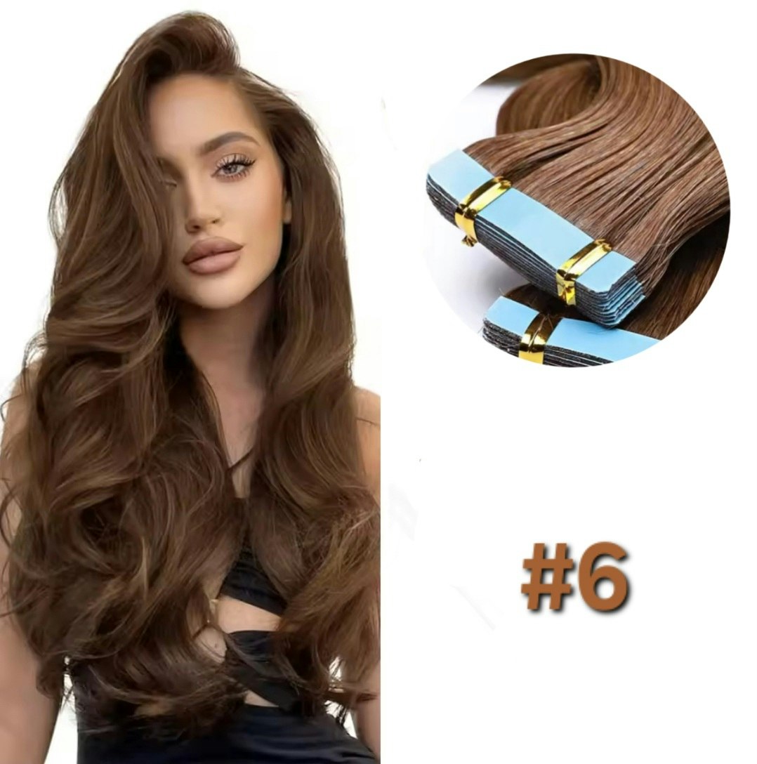 Tape Extensions - Lovely Brown #6