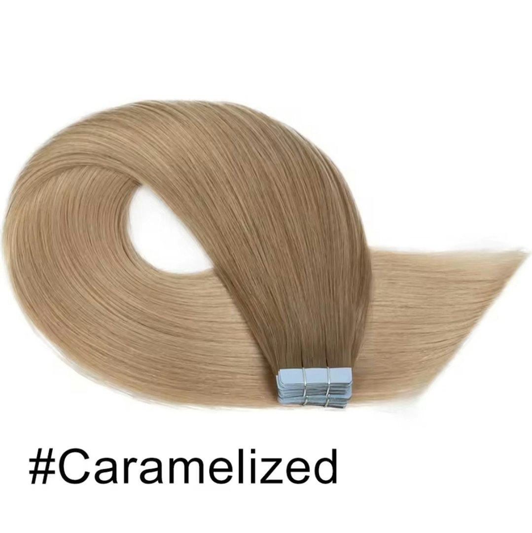 Tape Extensions -# Caramelized