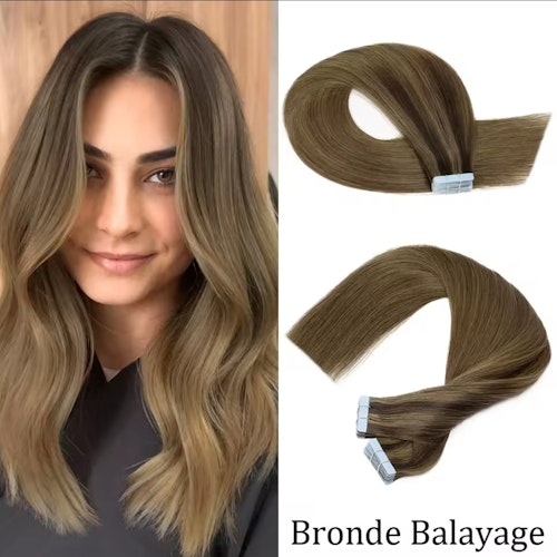 Tape Extensions -# Bronde Balayage