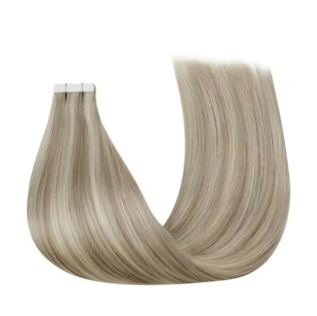 Tape Extensions  #18P613 Ash Blond & Bleach Blonde