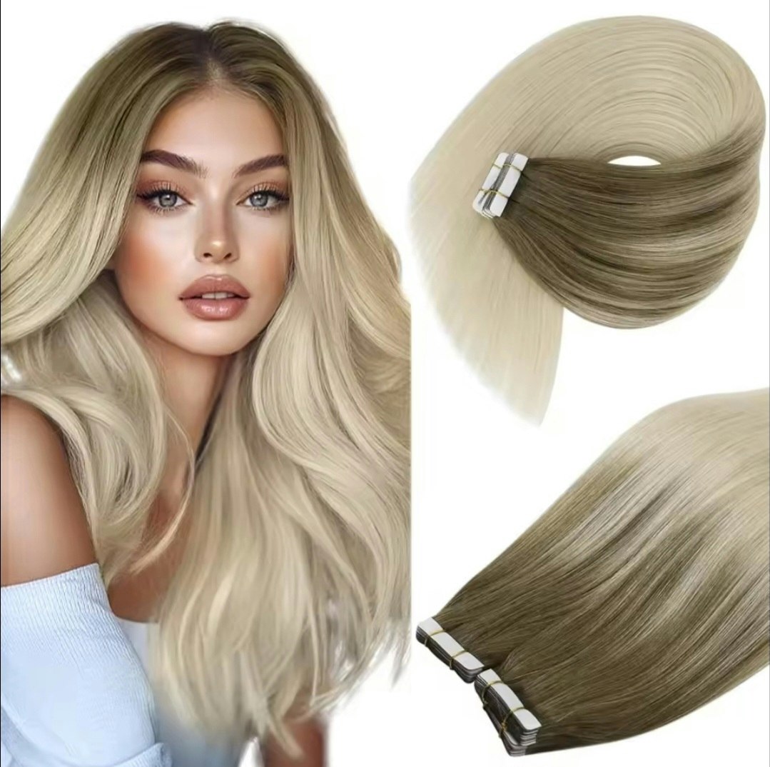 Tape Extensions -# 8/24 Blonde Ombre
