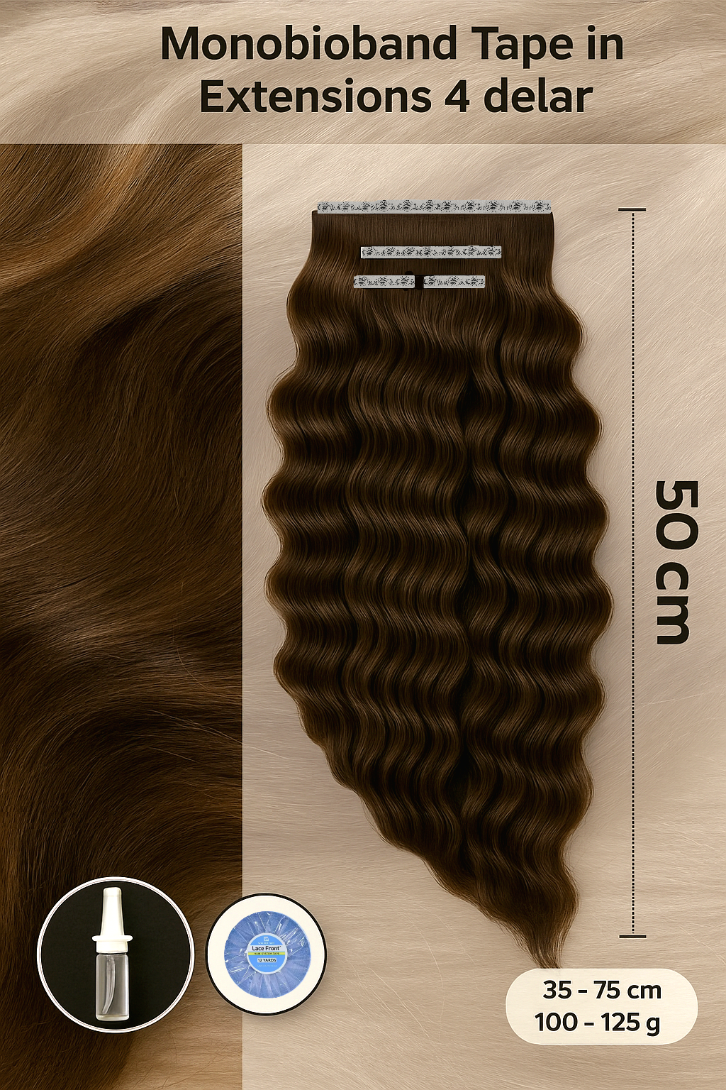 Monobioband Tape in Extensions -# 2B