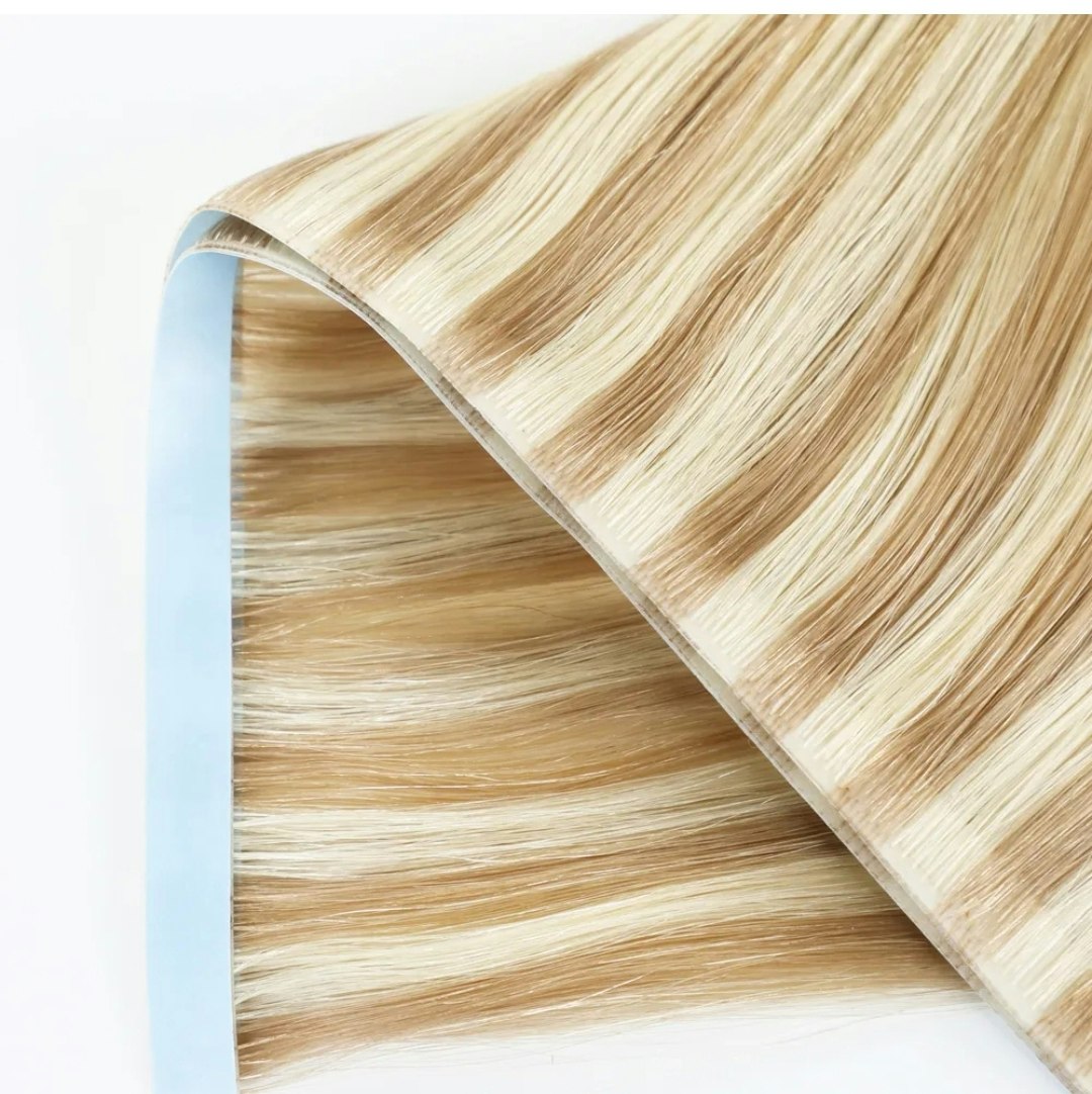Long Seamless Invisible Tape In Hair Extension - #P18/613