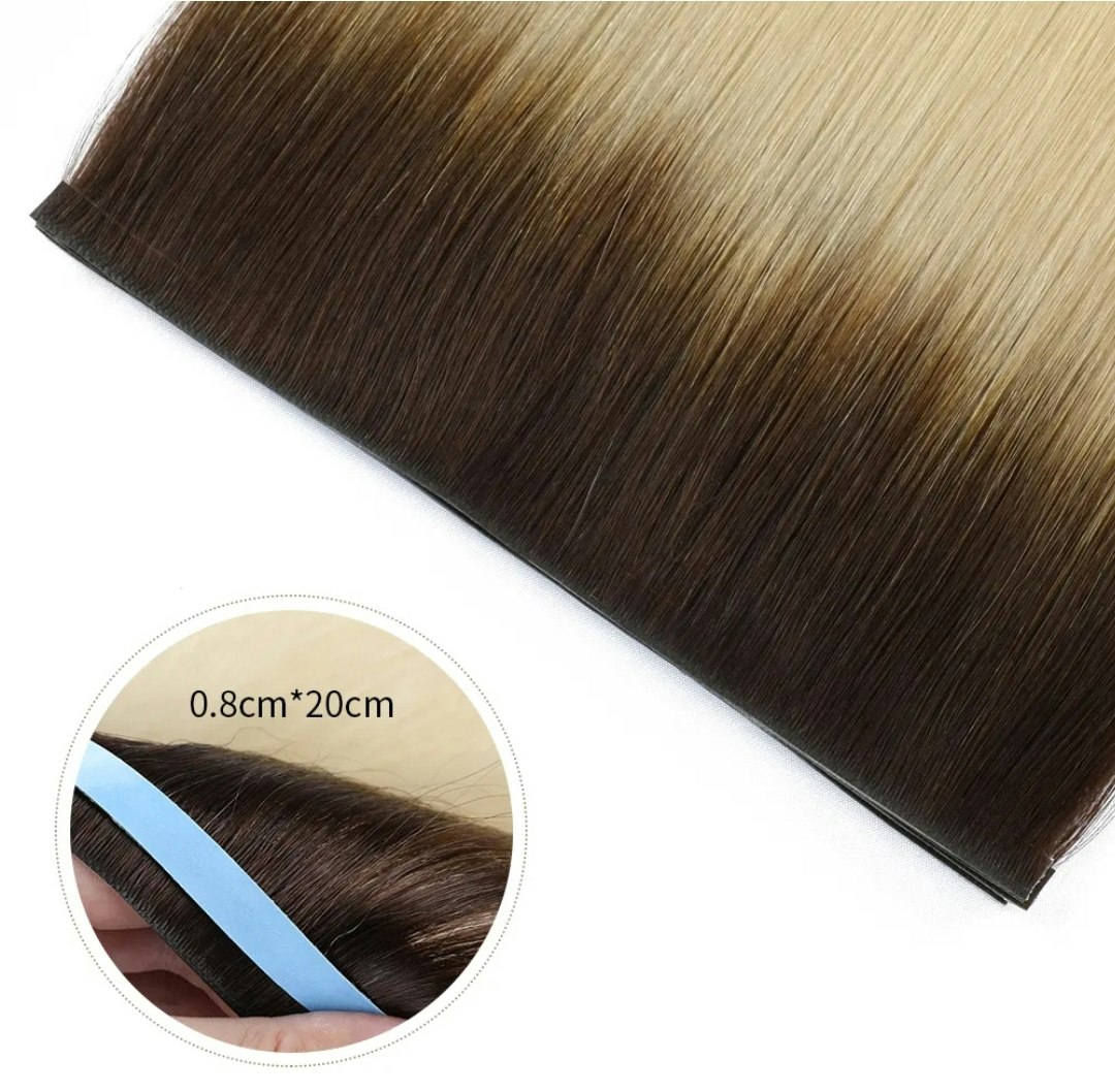 Long Seamless Invisible Tape In Hair Extension - #T2/60