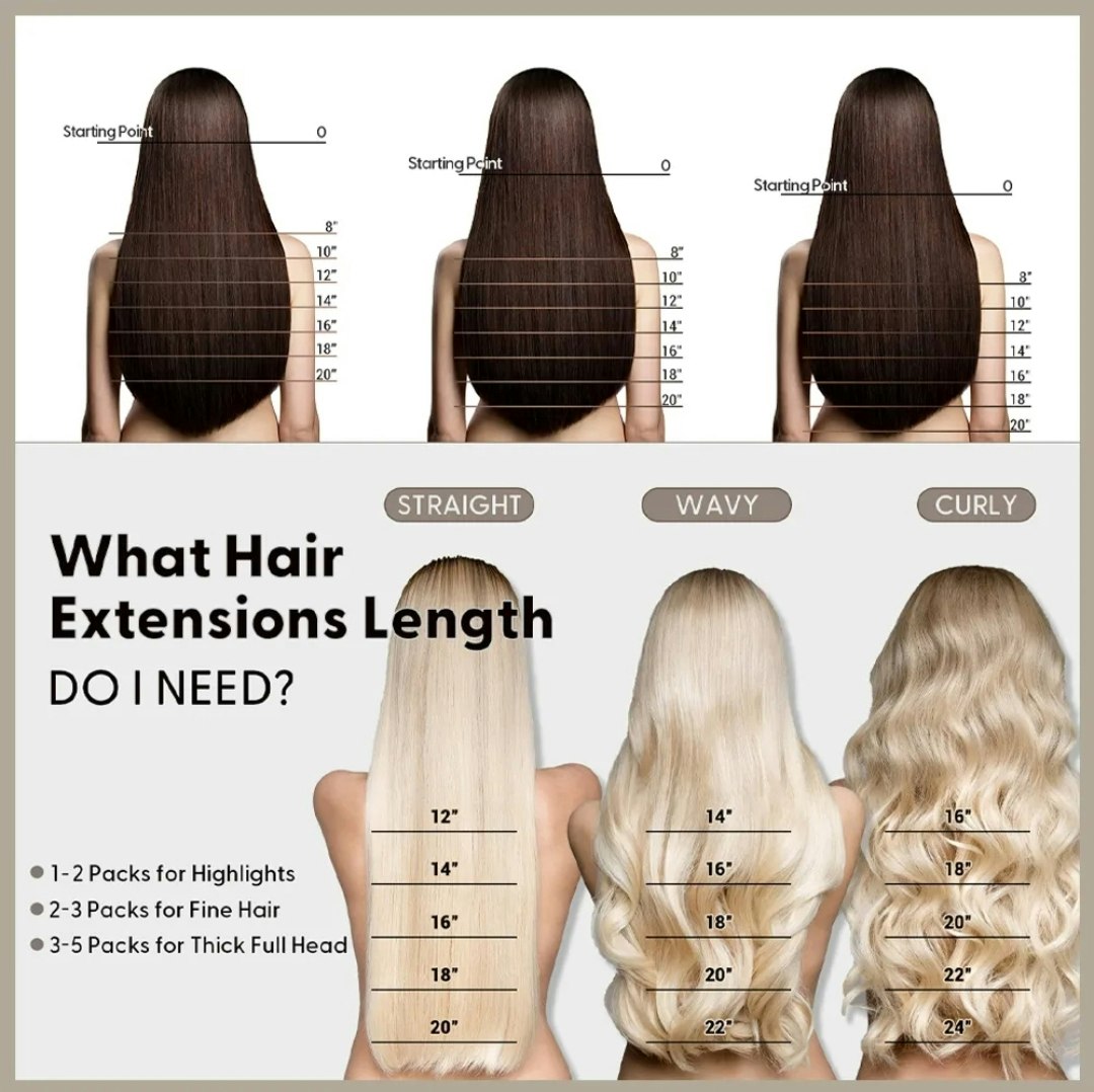 Long Seamless Invisible Tape In Hair Extension - #33