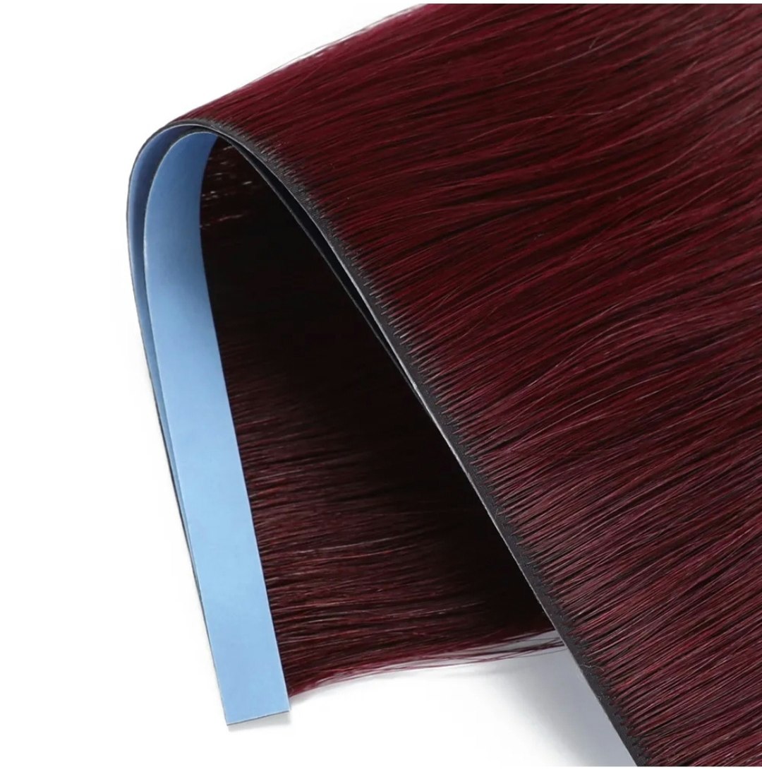 Long Seamless Invisible Tape In Hair Extension - #99J