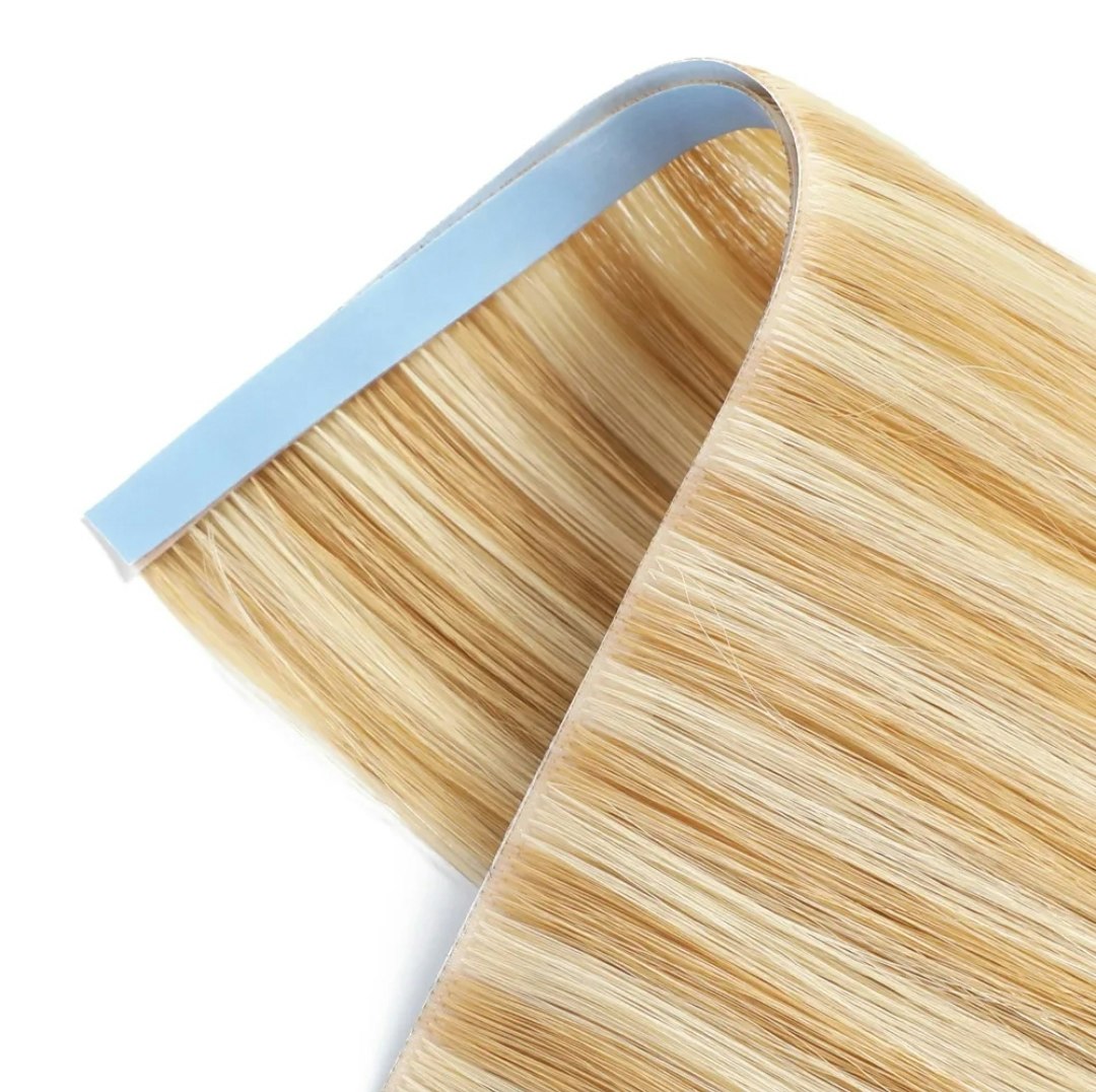 Long Seamless Invisible Tape In Hair Extension - #P27/613