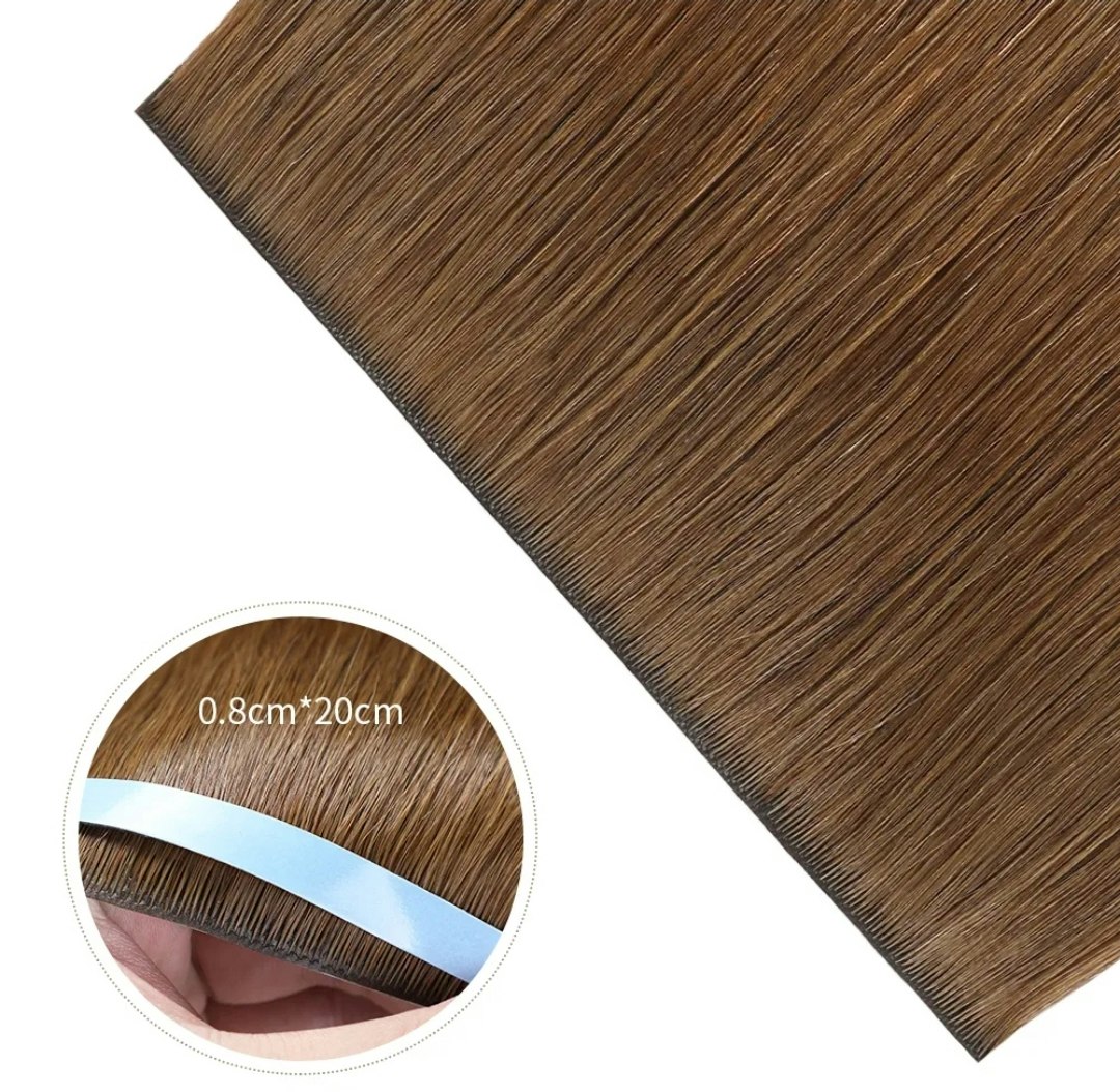 Long Seamless Invisible Tape In Hair Extension - #6