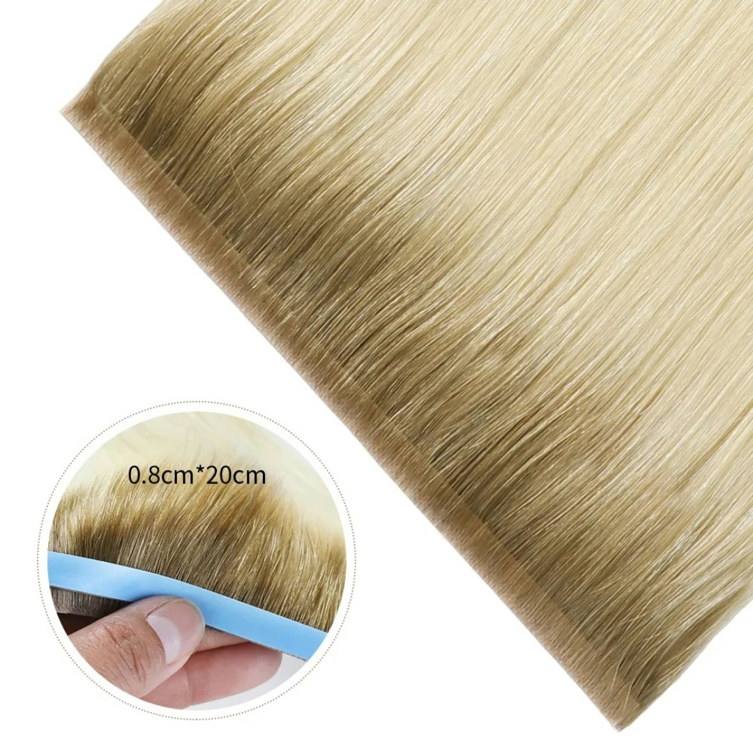 Long Seamless Invisible Tape In Hair Extension - #T8/60